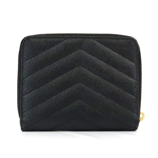 SAINT LAURENT 《P6倍_26日23:59迄》サンローラン ニつ折り財布 