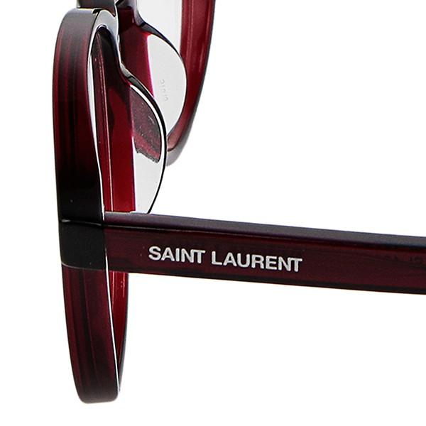SAINT LAURENT サンローラン メガネフレーム ボストン型 セルフレーム