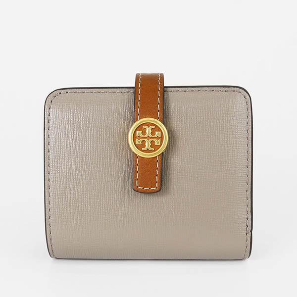 《ポイント最大15%》トリーバーチ TORY BURCH 二つ折り財布 レディース ROBINSON ロビンソン レザー マルチカラー グレージュ系 142751 082｜brandol-s｜02