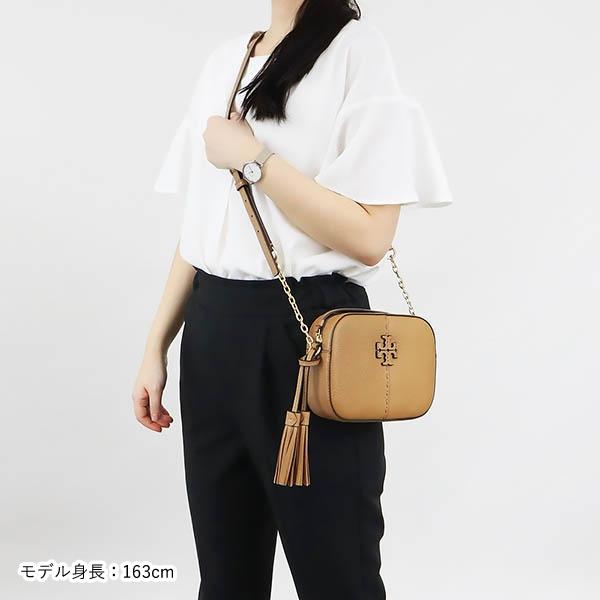 美品 TORY BURCH トリーバーチ マックグロー カメラバッグ タッセル TORY BURCH（トリーバーチ） ショルダーバッグ レディース マック
