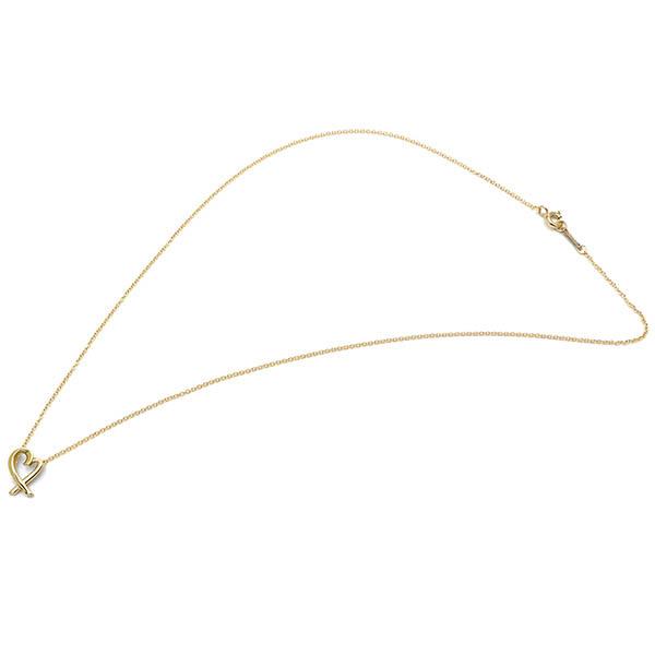 ティファニー Tiffany ネックレス レディース ラビング ハート ペンダント K18 ゴールド 34595771【最大1000円クーポン】の画像