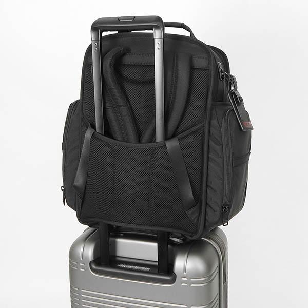 TUMI ブラック リュック おまけ付 トゥミ TUMI リュックサック アルファブラボー サーチ バックパック