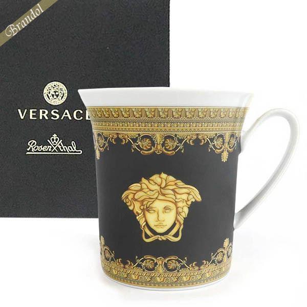 《最大19%還元》ヴェルサーチ VERSACE マグカップ バロック マグ ブラック ゴールド 19315 403653 15505｜brandol-s