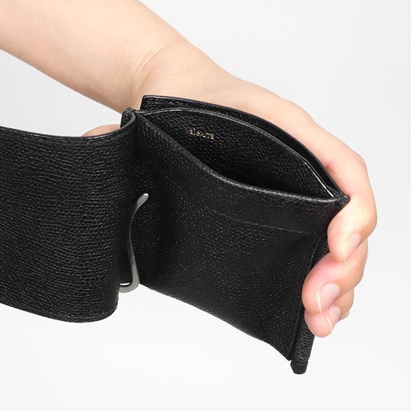 ✨箱・袋付き美品✨ヴァレクストラ　マネークリップ・カードケース　レザー　ブラック Valextra(ヴァレクストラ) マネークリップ付きカードケース