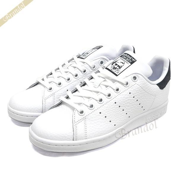 アディダス スニーカー adidas STAN SMITH スタンスミス レディース ［22.0-25.5cm］ ホワイト×ブラック S77179｜brandol