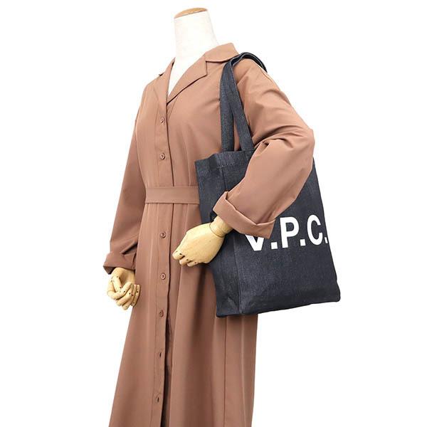 A.P.C. アーペーセー トートバッグ レディース ロゴ デニム