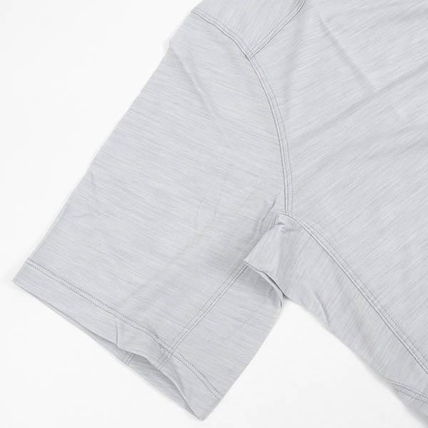 アークテリクス Tシャツ ARC’TERYX 半袖 イオニア メリノウール アークワード ロゴ ショートスリーブ S/M/L/XLサイズ ライトグレー X000007733 | ARC'TERYX | 05
