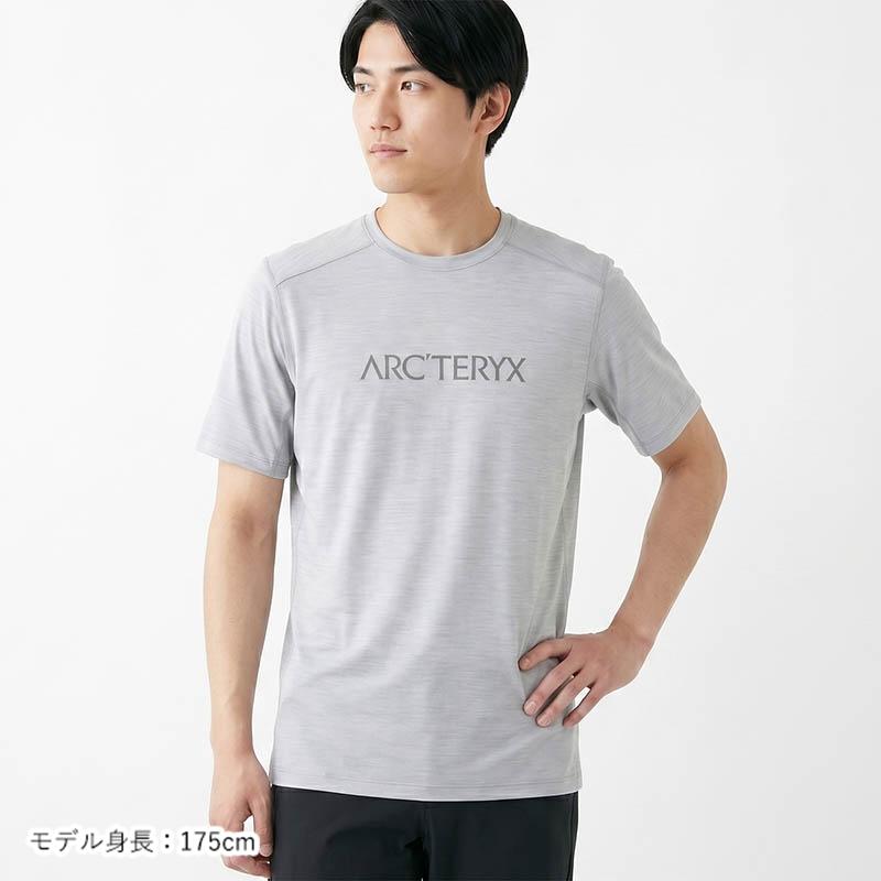 アークテリクス Tシャツ ARC’TERYX 半袖 イオニア メリノウール アークワード ロゴ ショートスリーブ S/M/L/XLサイズ ライトグレー X000007733 | ARC'TERYX | 08