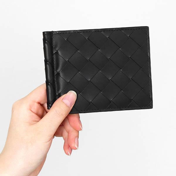 BOTTEGA VENETA ボッテガヴェネタ 二つ折り財布 カーフレザー BOTTEGA VENETA ボッテガヴェネタ 二つ折り財布 カーフレザー