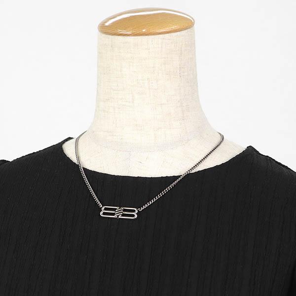 BALENCIAGA バレンシアガ ネックレス BB ICON ペンダント BALENCIAGA バレンシアガ ネックレス BB ICON ペンダント
