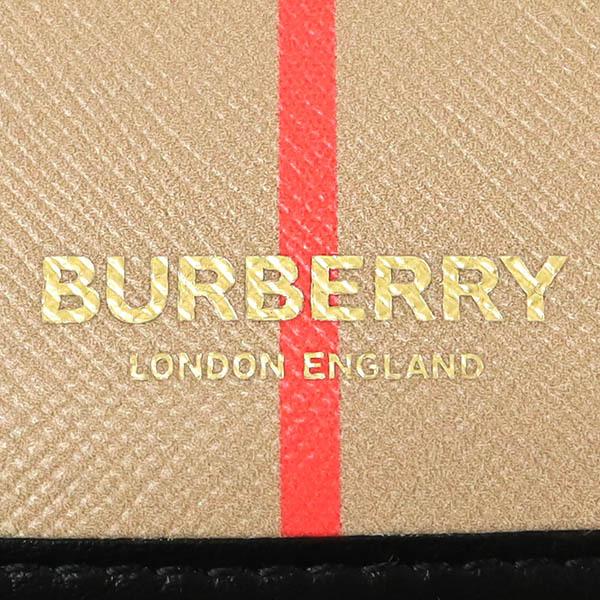 最終値下！【美品】Burberry バーバリー 二つ折り財布 アイコンストライプ BURBERRY バーバリー 二つ折り財布 レディース アイコン
