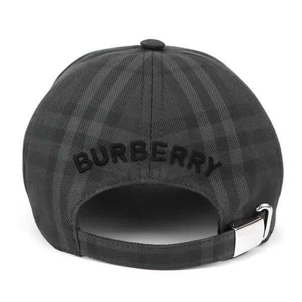 《P8倍_15日23:59迄》バーバリー 帽子 BURBERRY メンズ レディース ヴィンテージチェック キャップ  M/L チャコールグレー 8068038｜brandol｜03