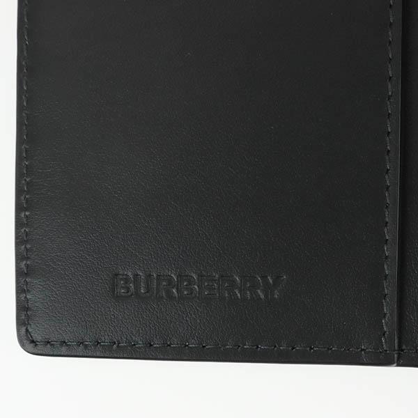 《クーポン配布》バーバリー 長財布 BURBERRY メンズ チェック柄 チャコールグレー 8070199の画像