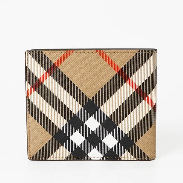 BURBERRY（バーバリー） 二つ折り財布 バーバリーチェック ベージュ系