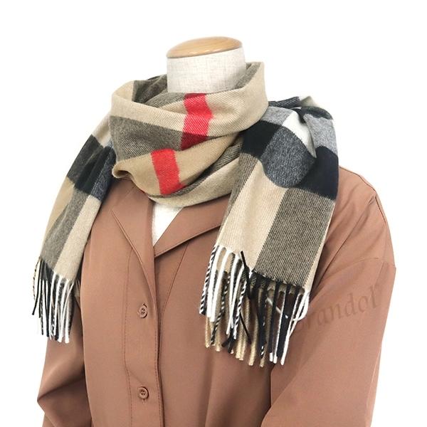 BURBERRY 《クーポン配布中》バーバリー マフラー カシミア100 BURBERRY 《クーポン配布中》バーバリー マフラー カシミア100