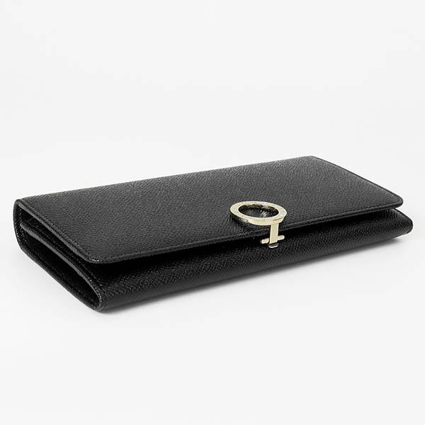 BVLGARI ブルガリ 長財布 ブルガリ・ブルガリ ブラック×ゴールド BVLGARI ブルガリ 長財布 ブルガリ・ブルガリ ブラック×ゴールド