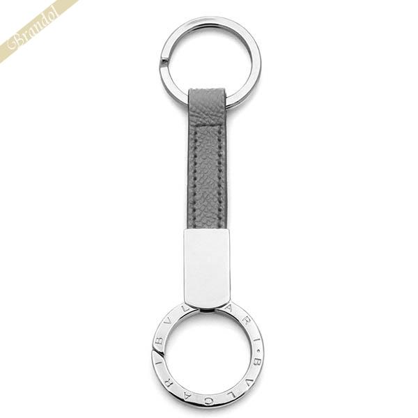 BVLGARI 《P6倍_29日23:59迄》ブルガリ キーリング レザー BVLGARI 《P6倍_29日23:59迄》ブルガリ キーリング レザー
