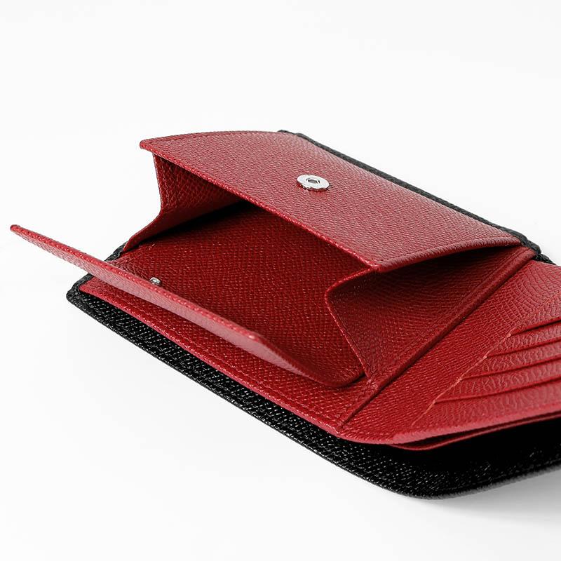 BVLGARI ブルガリ 二つ折り財布 チクラディ コンパクトウォレット 23941 ペールホワイト系 スムースカーフレザー レディース シルバー金具【本物保証】 ブルガリ BVLGARI 293693 二つ折り財布 Wallets Continental Serpenti