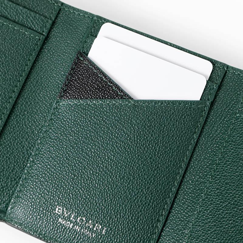 BVLGARI（ブルガリ） 三つ折り財布 ブルガリ・ブルガリ マン レザー