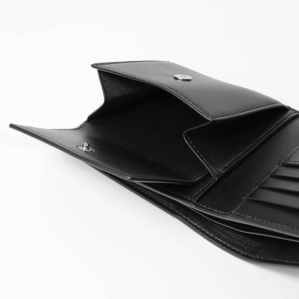 BVLGARI（ブルガリ） 二つ折り財布 ブルガリロゴ ブラック 292714 BLK