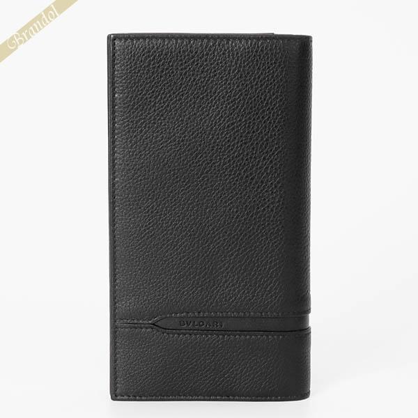 BVLGARI（ブルガリ） 長財布 メンズ レザー ブラック 36966【P5倍_26日