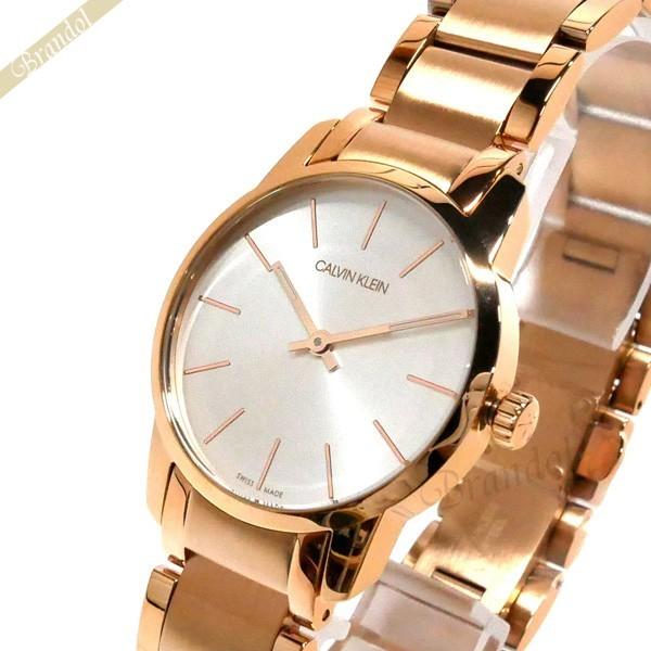 Sale 公式通販 直営店限定 最大3000円クーポン カルバンクライン Calvin Klein レディース腕時計 シティ 31mm シルバー ピンクゴールド K2g236 46 取寄品 最先端 Www Yalaphone Com