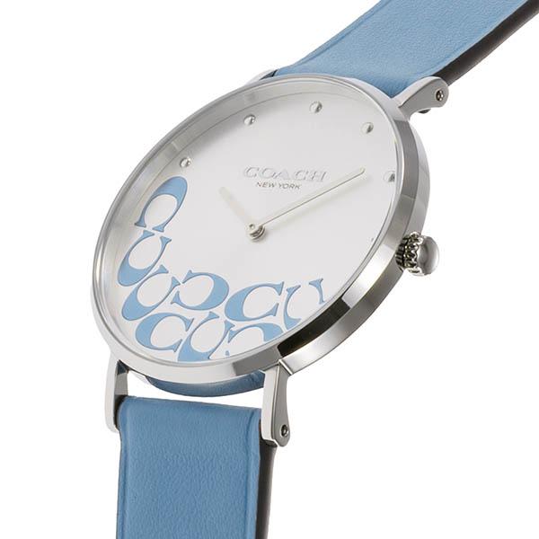 COACH コーチ レディース腕時計 Perry ペリー 36mm ホワイト×ライト 