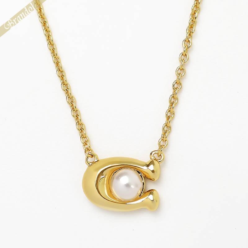 COACH（コーチ） ネックレス COACH Cモチーフ ペンダント ゴールド