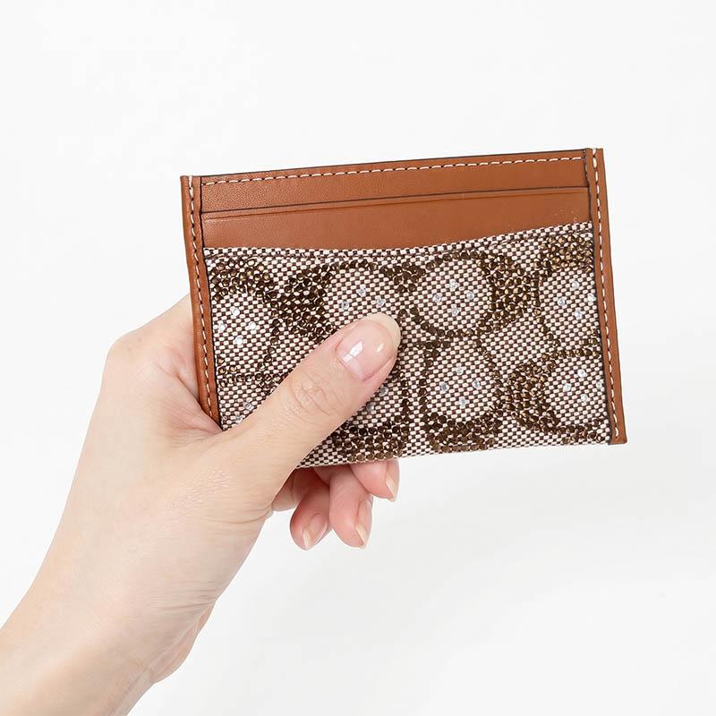 COACH（コーチ） カードケース エッセンシャル カード入れ ベージュ