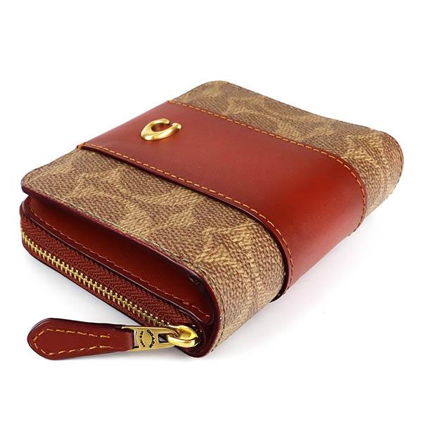COACH コーチ 二つ折り財布 財布 レディース カラーブロック COACH コーチ 二つ折り財布 財布 レディース カラーブロック