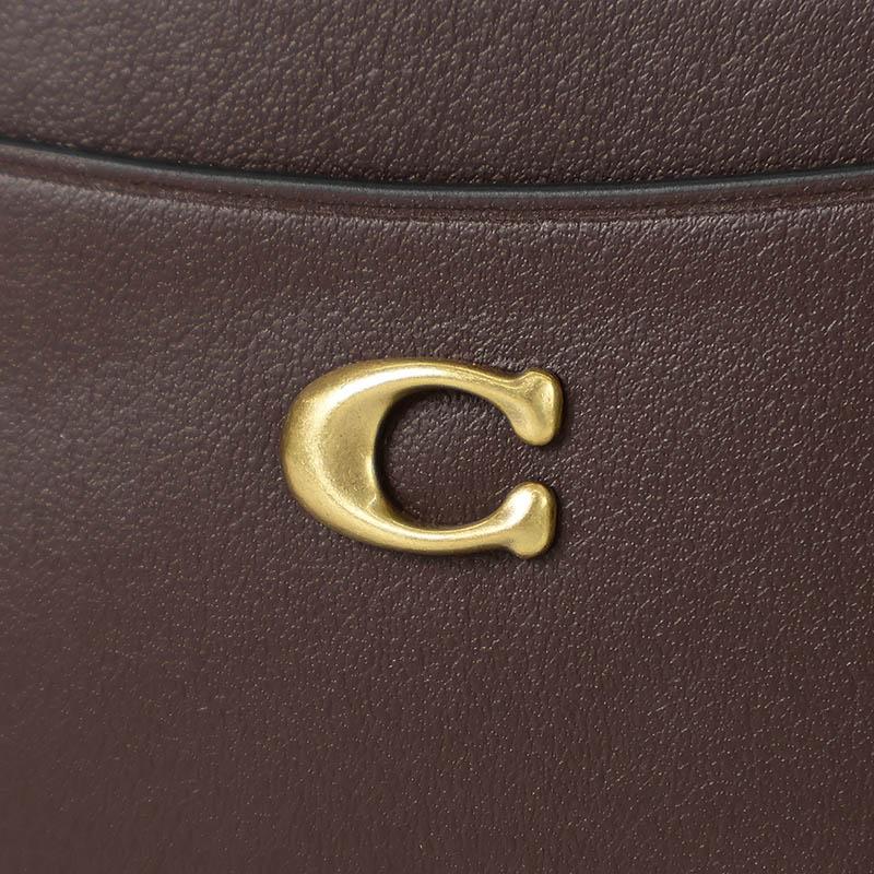 COACH（コーチ） カードケース エッセンシャル カード入れ ブラウン