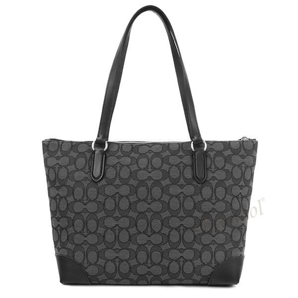 COACH コーチ トートバッグ レディース シグネチャー ブラック系  