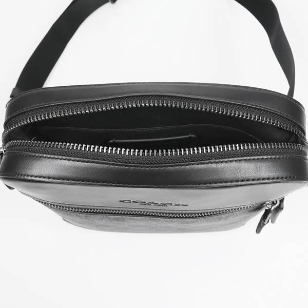 COACH コーチ ショルダーバッグ シグネチャー 縦型 ブラック系 COACH コーチ ショルダーバッグ シグネチャー 縦型 ブラック系