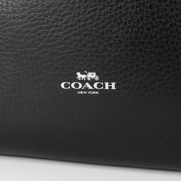 コーチ トートバッグ COACH ミディアム レザー ブラック/ピンク/ブルーグレー/ボルドー レディース 58660｜brandol｜12