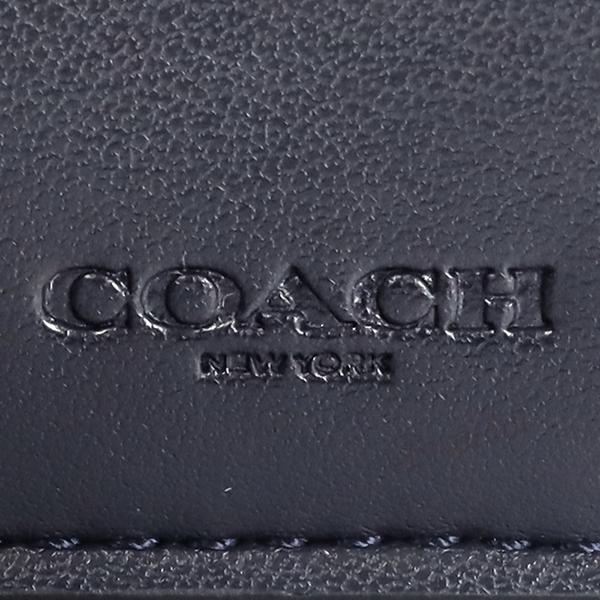コーチ Coach メンズ 二つ折り財布 シグネチャー ネイビー系 Qbden Co F Qbden Brandol 通販 Yahoo ショッピング