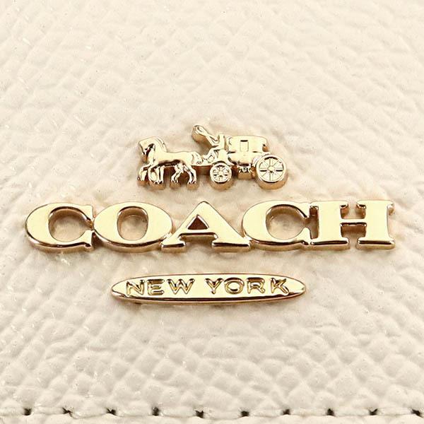 《P8倍_15日23:59迄》コーチ キーケース COACH レディース シンプル レザー ホワイト 76741 IMCHK｜brandol｜05