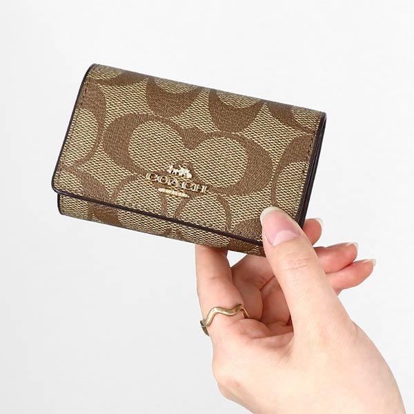 COACH コーチ キーケース レディース シグネチャー ベージュ COACH コーチ キーケース レディース シグネチャー ベージュ
