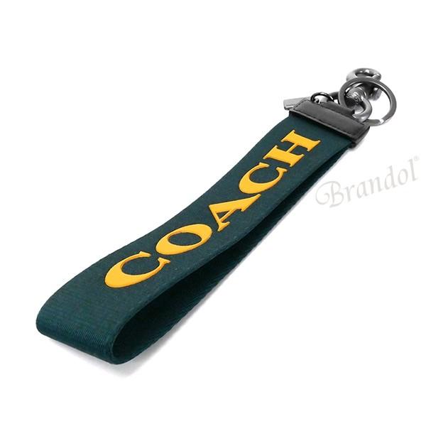 ✨美品人気✨　COACH 　コーチ　キーリング　チャーム　キーホルダー　希少 COACH（コーチ） キーリング レディース ロゴ ストラップタイプ