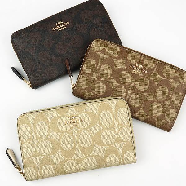 COACH 《P6倍_29日23:59迄》コーチ 財布 ラウンドファスナー長 COACH 《P6倍_29日23:59迄》コーチ 財布 ラウンドファスナー長