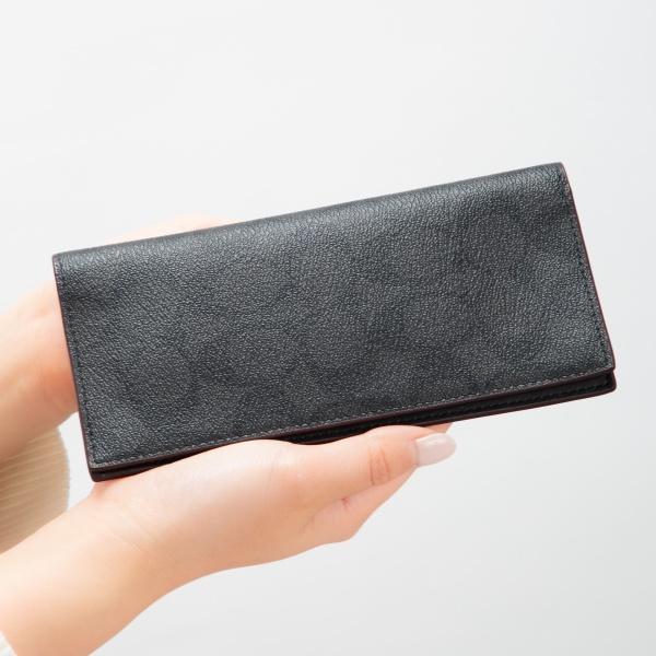 COACH コーチ 長財布 財布 メンズ シグネチャー ブラック系 COACH コーチ 長財布 財布 メンズ シグネチャー ブラック系