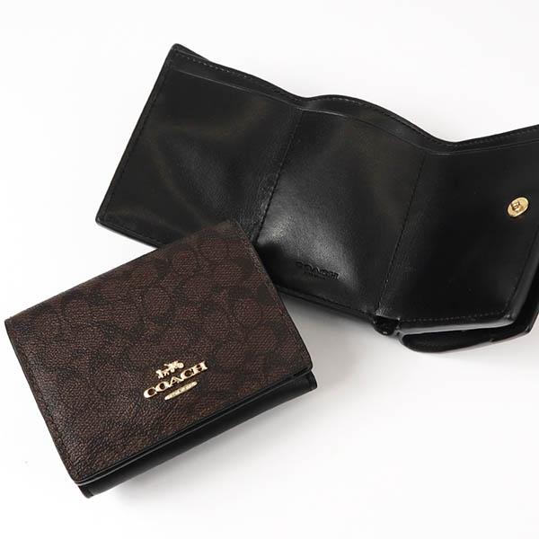 COACH コーチ 三つ折り財布 レディース シグネチャー ミニ COACH コーチ 三つ折り財布 レディース シグネチャー ミニ