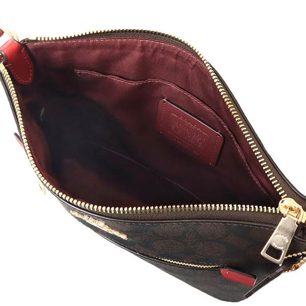 COACH コーチ ショルダーバッグ レディース シグネチャー 薄型 COACH コーチ ショルダーバッグ レディース シグネチャー 薄型