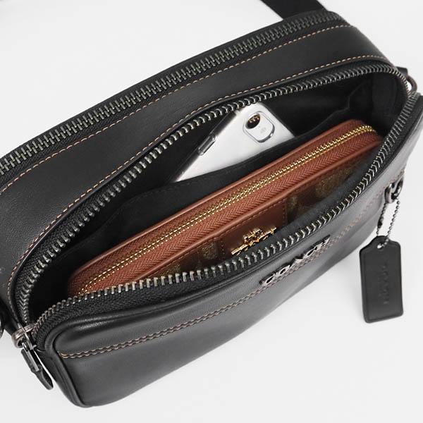 COACH コーチ ショルダーバッグ メンズ レディース レザー COACH コーチ ショルダーバッグ メンズ レディース レザー