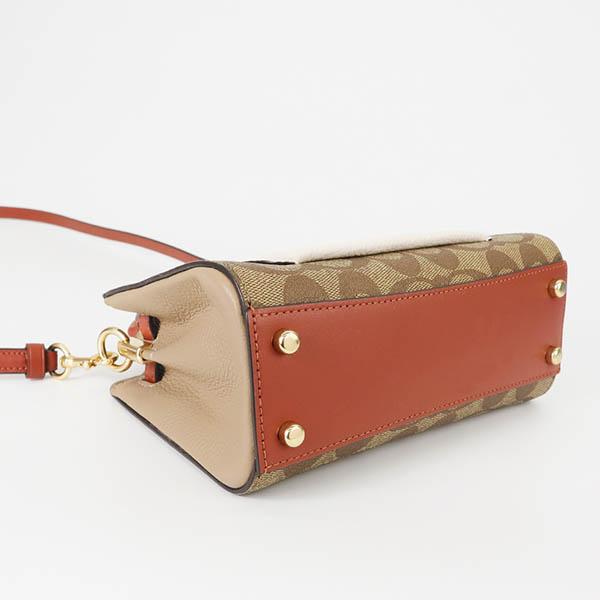 COACH コーチ ショルダーバッグ キャンバス×レザーコンビ 2way COACH コーチ ショルダーバッグ キャンバス×レザーコンビ 2way