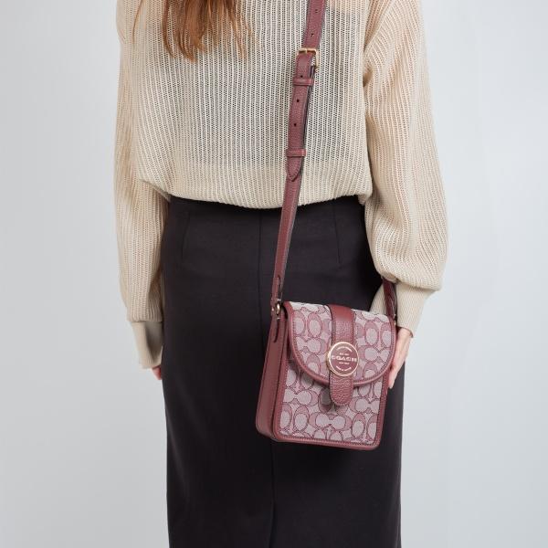 COACH コーチ ショルダーバッグ レディース シグネチャー 縦型 COACH コーチ ショルダーバッグ レディース シグネチャー 縦型