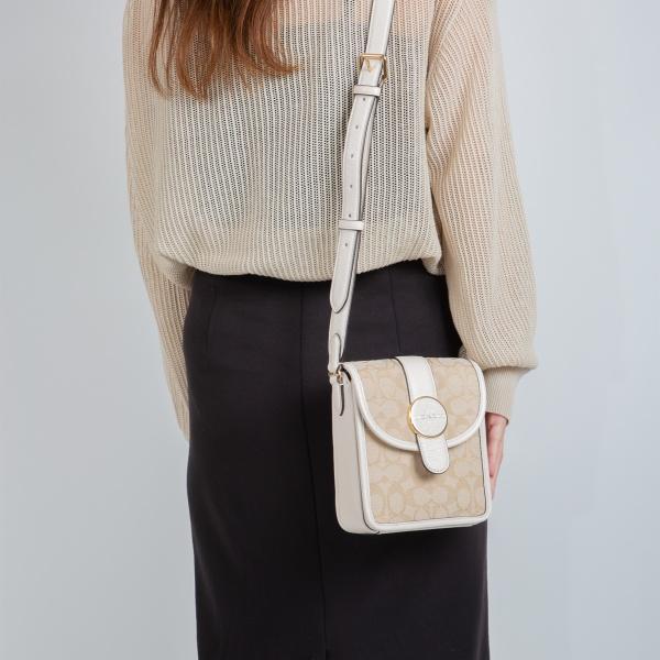 COACH コーチ ショルダーバッグ レディース シグネチャー 縦型 COACH コーチ ショルダーバッグ レディース シグネチャー 縦型