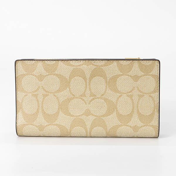 COACH 《P6倍_29日23:59迄》コーチ 長財布 シグネチャー スリム COACH 《P6倍_29日23:59迄》コーチ 長財布 シグネチャー スリム