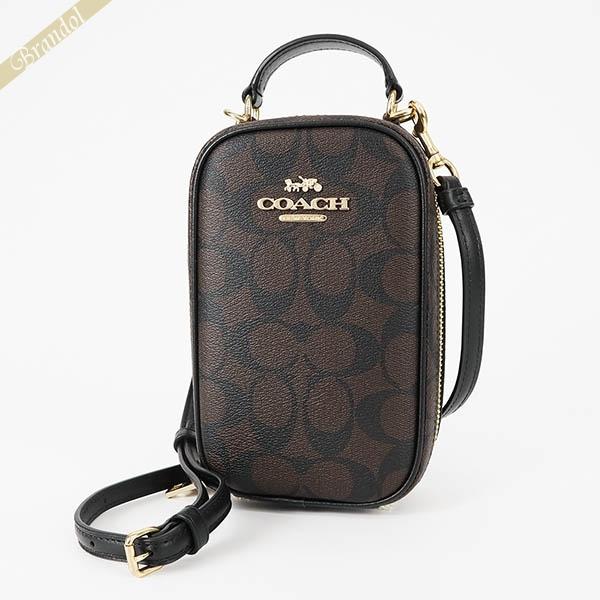 COACH（コーチ） ショルダーバッグ シグネチャー 縦型 ポシェット