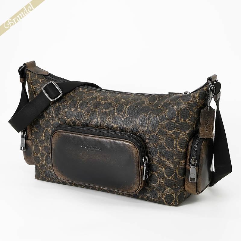 COACH（コーチ） ショルダーバッグ フィンクロスボディバッグ ポケット