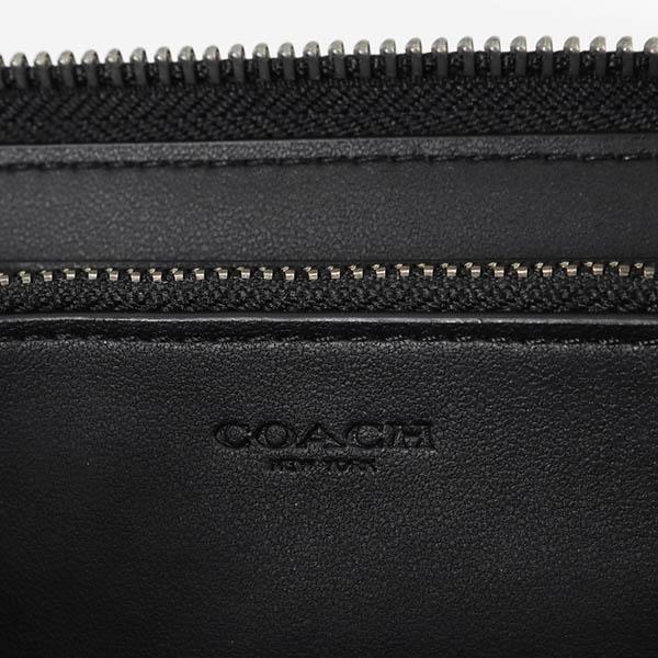COACH コーチ ラウンドファスナー長財布 型押し シグネチャー COACH コーチ ラウンドファスナー長財布 型押し シグネチャー